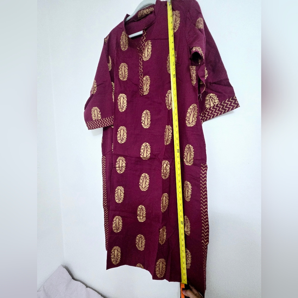 Ethnic Kurta set with palazzo pants - Picture 6 of 11
